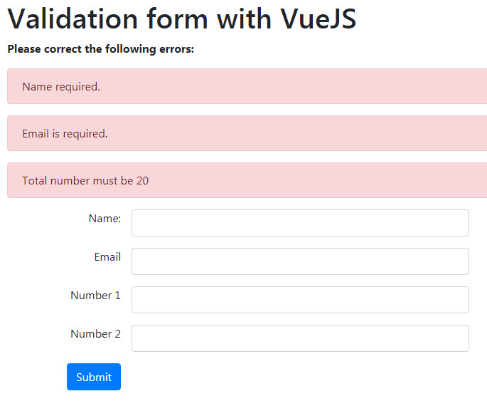 frontend-form-validation-with VueJS