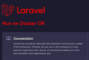 Setup project running PHP, Laravel with Docker