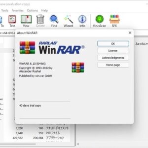 Download Winrar 6.10 version 64 bit and 32 bit